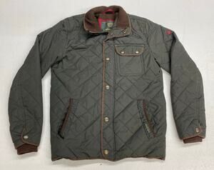 Youth J. Joe Whistler All Weather quilted insulated barn chore coat jacket, XL
